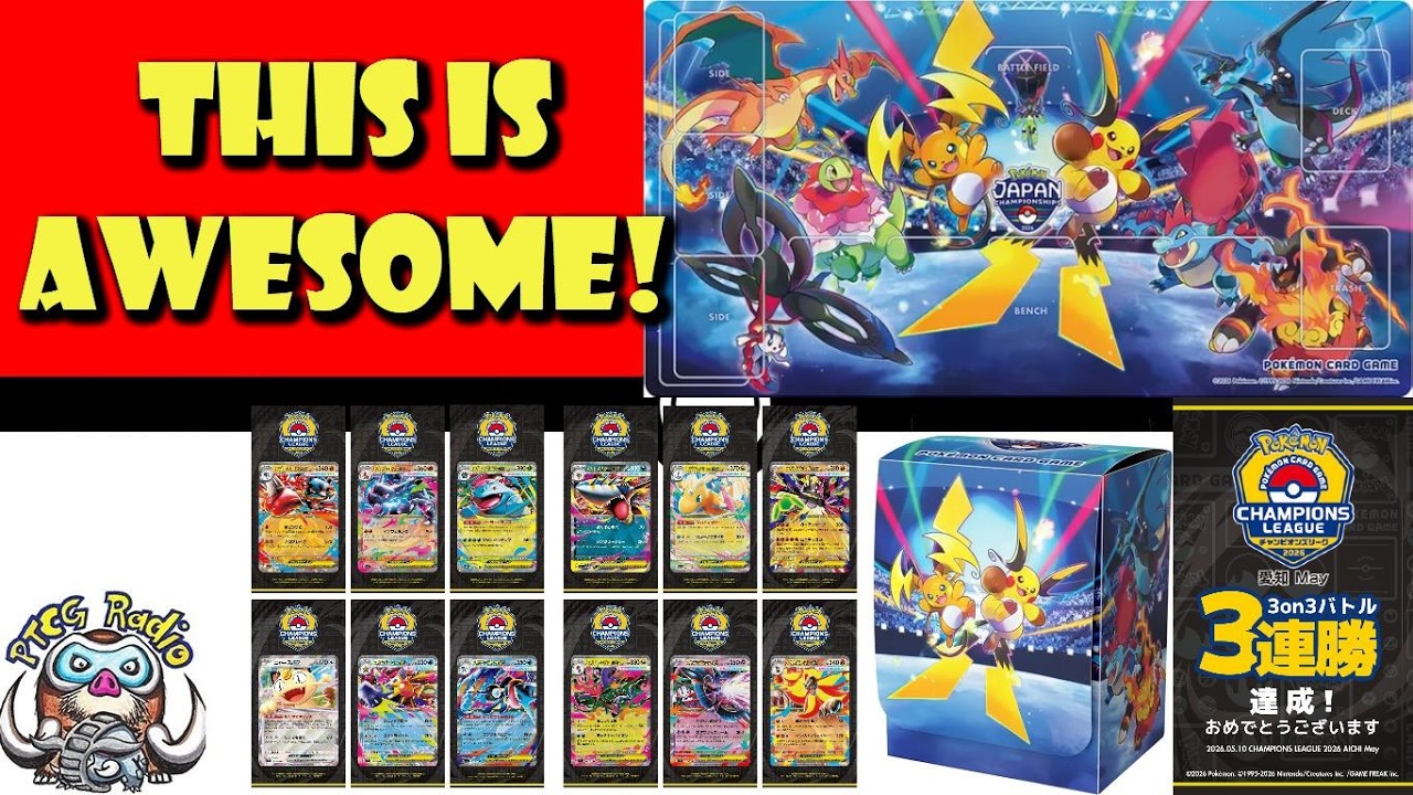Exclusive Event Swag, Japan Nats, Aichi CL, Mega Raichu X & Mega
