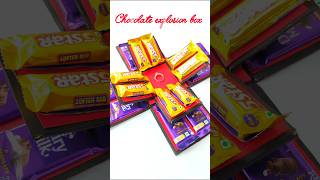 Chocolate explosion box ll Explosion box for valentine's day #shorts #viral