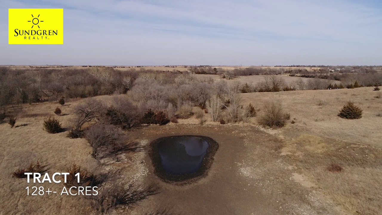 AUCTION 236+ Acres, 2 Tracts, Butler Co KS Land w/ Pasture, Tillable