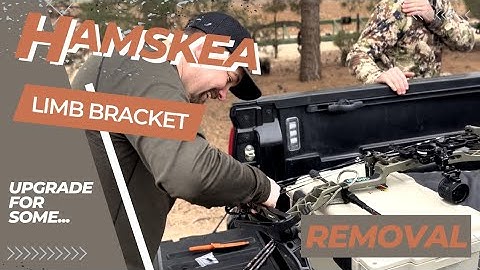 Hamskea Limb Cord Attachment Bracket : Removed!