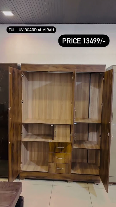 Wooden almirah || almira ka nya design | at very low price #shortvideo #furniture #viral #almirah