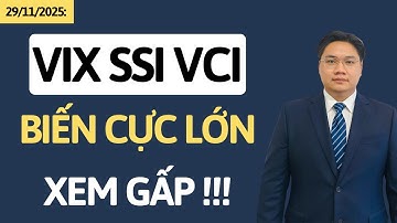 Chứng khoán hôm nay | Nhận định thị trường | VIX SSI VCI Tuần sau có biến lớn. NĐT Cầm hàng xem gấp