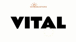 VITAL (adjective) Meaning, Pronunciation and Examples in Sentences | GRE GMAT LSAT SAT ESL TOEIC