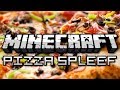 Minecraft: Pizza Spleef w/ Friends! (Mini Game)