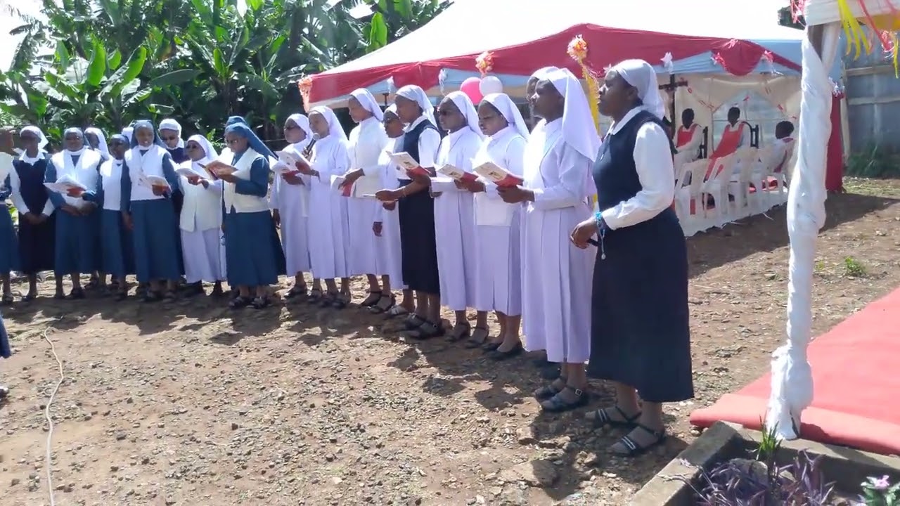 See how sisters sang their Anthem during their feast.of the Holy Innocents.