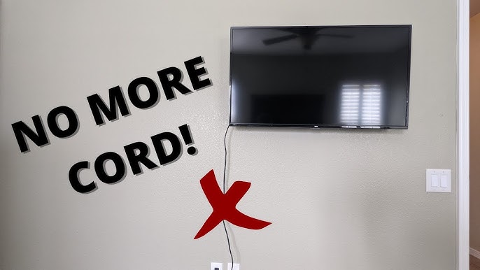 How to Hide Your TV Wires in 30 Minutes – LRN2DIY