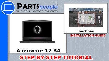Dell Alienware 17 R4 (P12S001) Touchpad How-To Video Tutorial