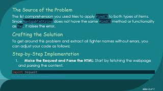 Solving the find() takes no keyword arguments Error in Python Web Scraping with BeautifulSoup