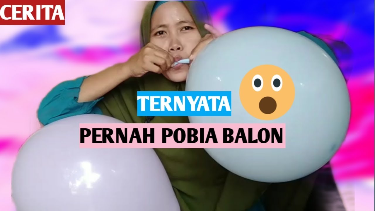 Tiup balon sambil cerita balon,masa sih iya?