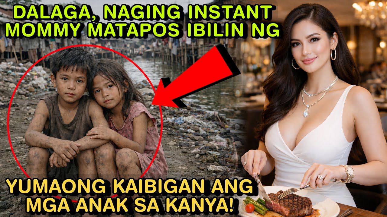 DALAGA, NAGING INSTANT MOMMY MATAPOS IBILIN NG YUMAONG KAIBIGAN ANG MGA ANAK SA KANYA!