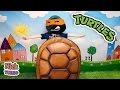 ЧЕРЕПАШКИ НИНДЗЯ TMNT. ГИГАНТСКИЙ СЮРПРИЗ. Рассматриваем игрушки из мультика.  Nick Turbo