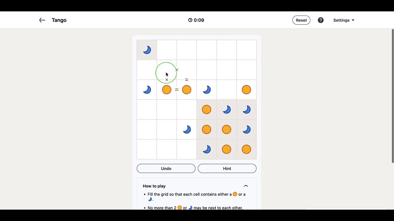LinkedIn Tango Answer Today | 08 July 2026 - Puzzle #639