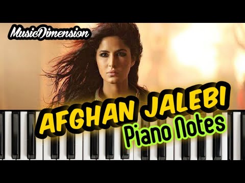 Afghan Jalebi   afghan jalebi ya baba   afghan singer   Piano Notes