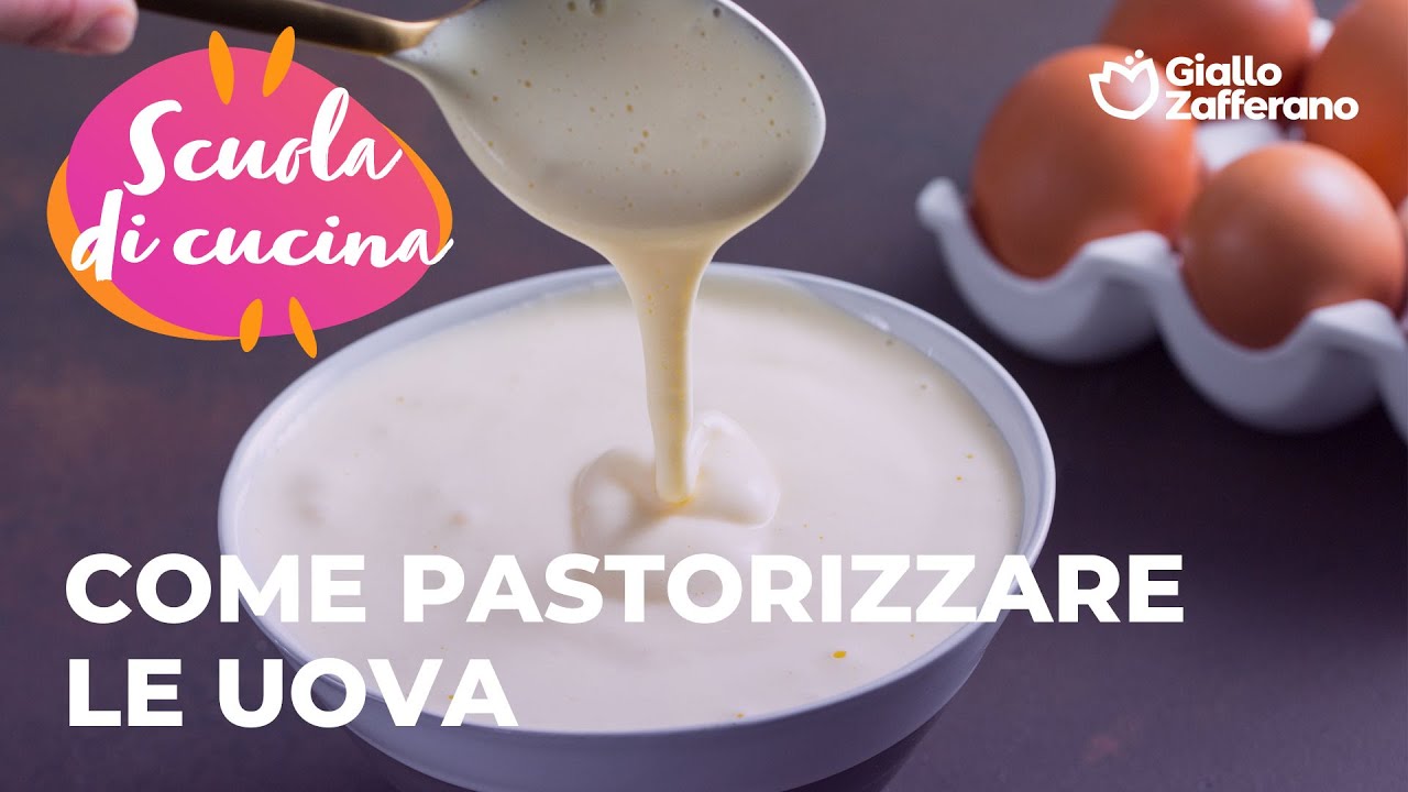 COME PASTORIZZARE le UOVA: a SCUOLA di CUCINA con GZ😍✨🥚