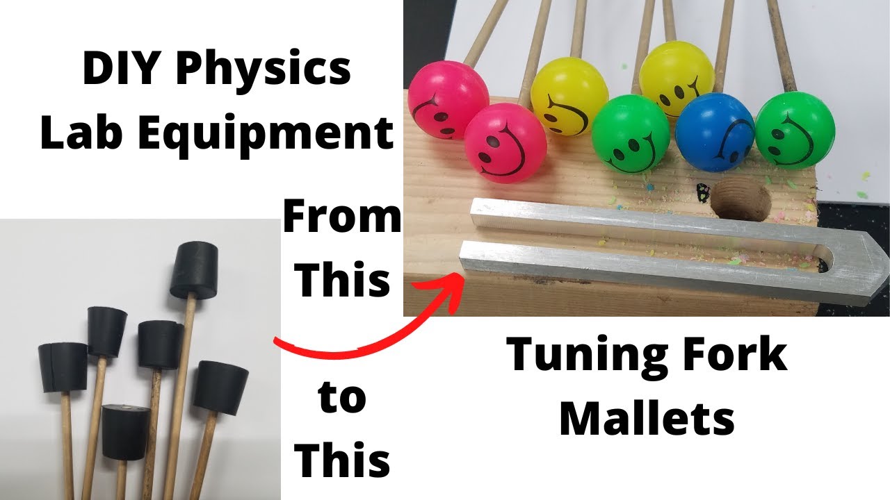 DIY Tuning Fork Mallets YouTube
