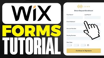 Wix Forms Tutorial | How Use Wix Forms
