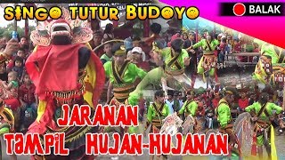 SINGO TUTUR BUDOYO - JARANAN  PEGON NDADI  Tampil Hujan-Hujanan