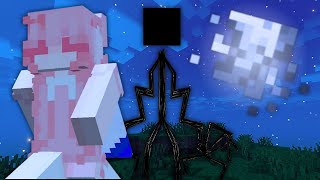 A LUA DO MINECRAFT ESTÁ QUEBRANDO E COISAS BIZARRAS ESTÃO ACONTECENDO