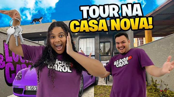 TOUR PELA NOSSA CASA NOVA *mostrei todos os detalhes