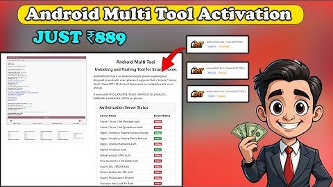 Android Multi Tool (AMT) Activation Full Process & Review