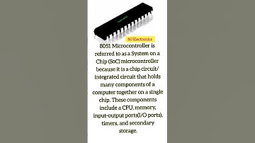 8051 Microcontroller - Tutorial #microcontroller #8051 #shorts
