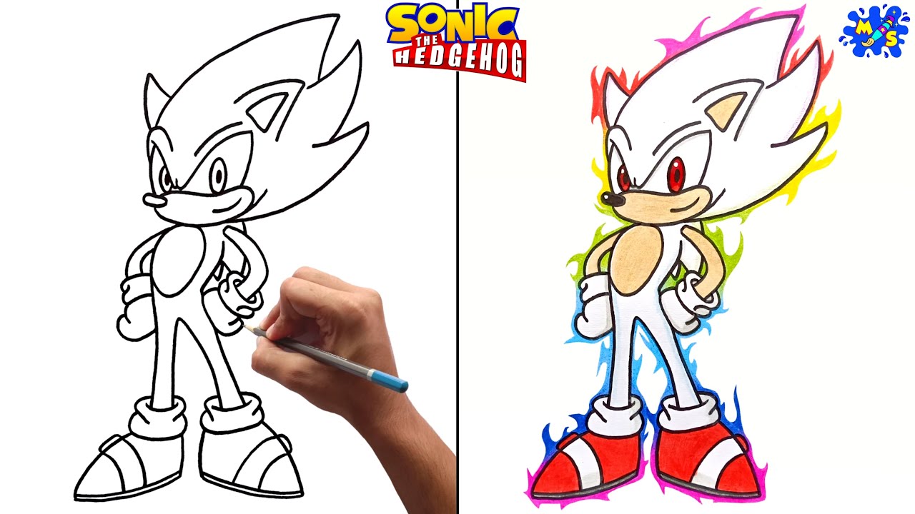 Hyper Sonic  Sonic dash, Sonic, Sonic art