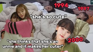Hyeri really adores Chaewon that made her giggling nonstop (ft. Miyeon)