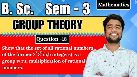 Show that the set of all rational numbers of the form 2^a 3^b (a,b integers) is a group with respect