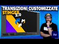 Come fare una transizione PERSONALIZZATA da 0 con After Effect! *STINGER* | TUTORIAL [ITA]