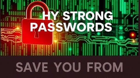 Why Strong Passwords Save You From Hackers
