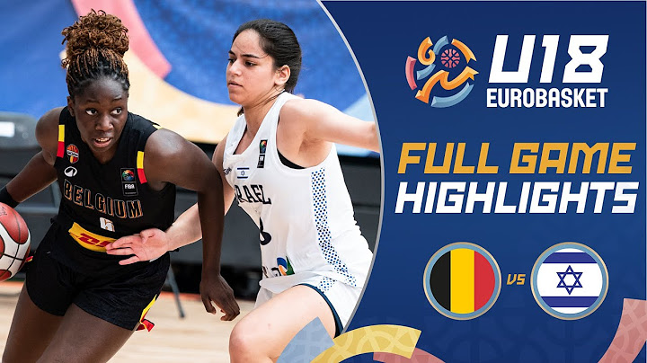 Belgium 🇧🇪 vs Israel 🇮🇱 | Highlights | FIBA U18 Women's EuroBasket 2025