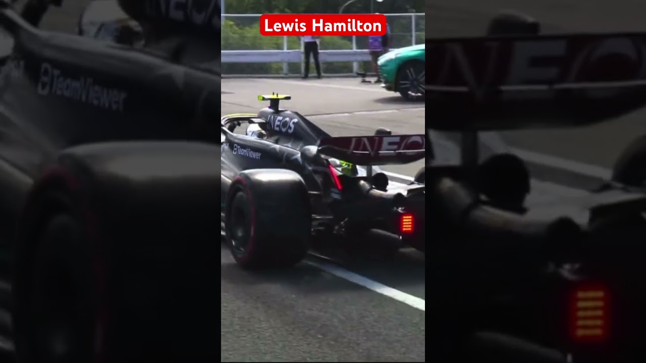 Lewis Hamilton Japanese GP Birds Eye view 