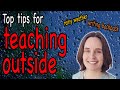 OUTDOOR LEARNING TIPS | WRITING OPPORTUNITIES | RAINY WEATHER IDEAS