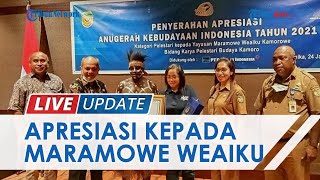 Yayasan Maramowe Weaiku Kamorowe Terima Penghargaan Anugerah Kebudayaan Indonesia Tahun 2021