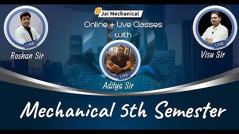 NEW BATCH ANNOUNCEMENT 2023 ||5TH.SEM. MECHANICAL || SBTE-BIHAR || JAI MECHANICAL ||@jaimechanical