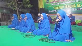 Ana al-Abdu feat tari sufi, live perform at Takeran-Magetan