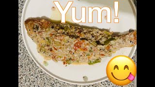 FRIED FISH IN COCONUT MILK GRAVY| HOW TO COOK FRIED FISH IN COCONUT MILK SAUCE