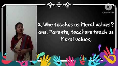Class 1 Subject Moral science chapter 3 Moral Values part  4 Question and answer
