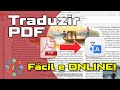 Traduzir PDF Inglês para Português e outros idiomas | Aprenda a traduzir arquivo de pdf online