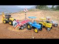 Tata Tipper Truck Accident Pulling Out HMT Tractor Swaraj Tractor Mahindra Tractor JCB 5CX ? CS Toys