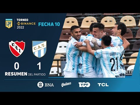 #TorneoBinance | Fecha 10 | resumen de Independiente - Atlético Tucumán