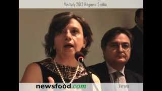 VINITALY 2012: Conferenza stampa Istituzionale Regione Sicilia (Parte 2)