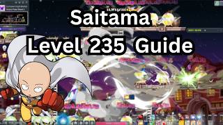 Saitama Quick Guide From Level 10 To 235