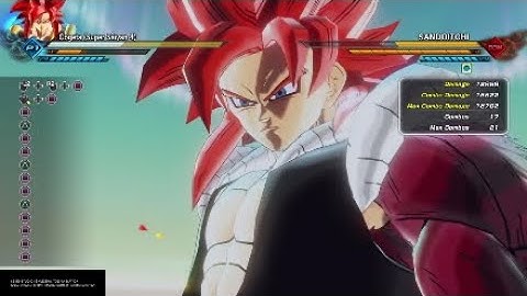 Xenoverse 2 SSJ4 Gogeta Soul Punisher Techniques