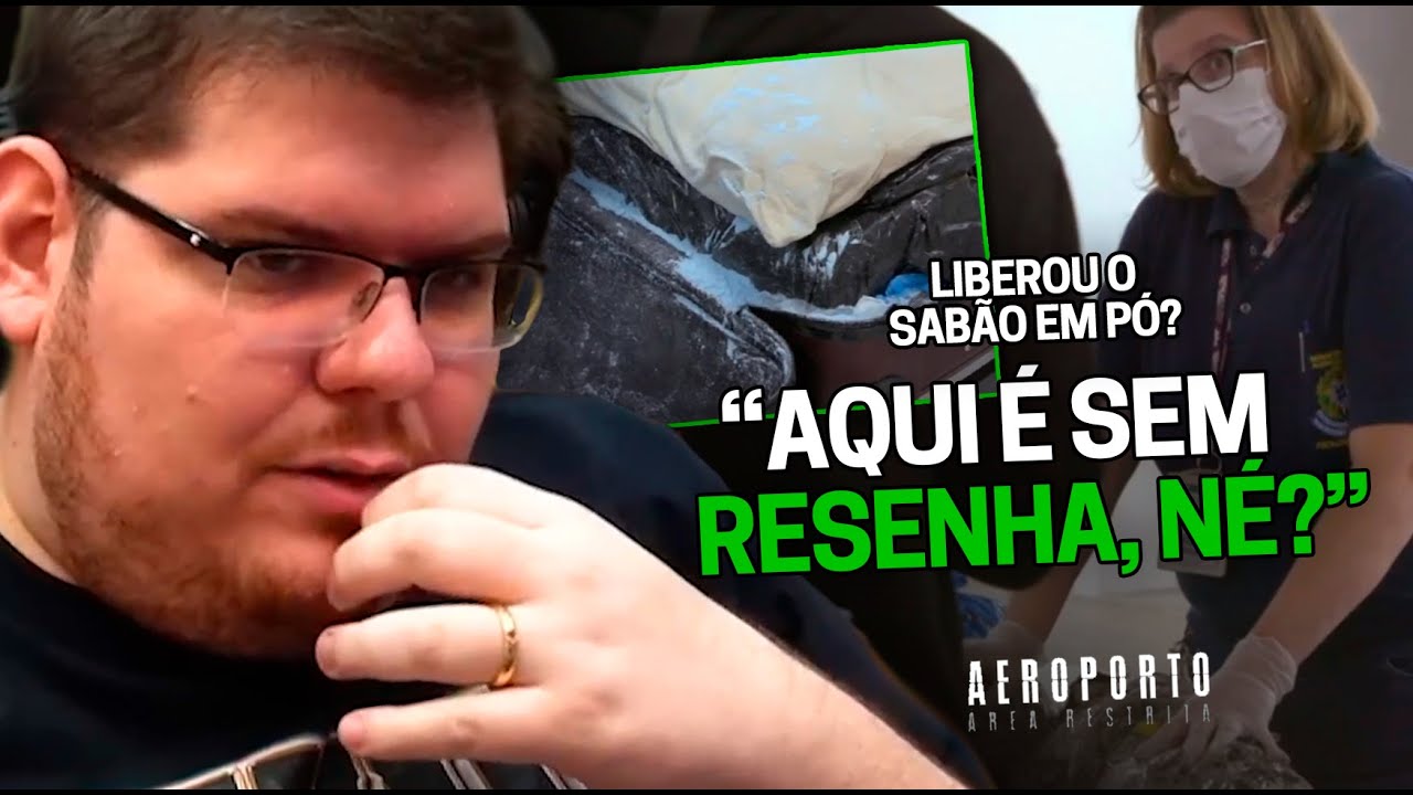 CASIMIRO REAGE: AEROPORTO - VOU DEIXAR! A VIDA ME LEVAR... | Cortes do Casimito
