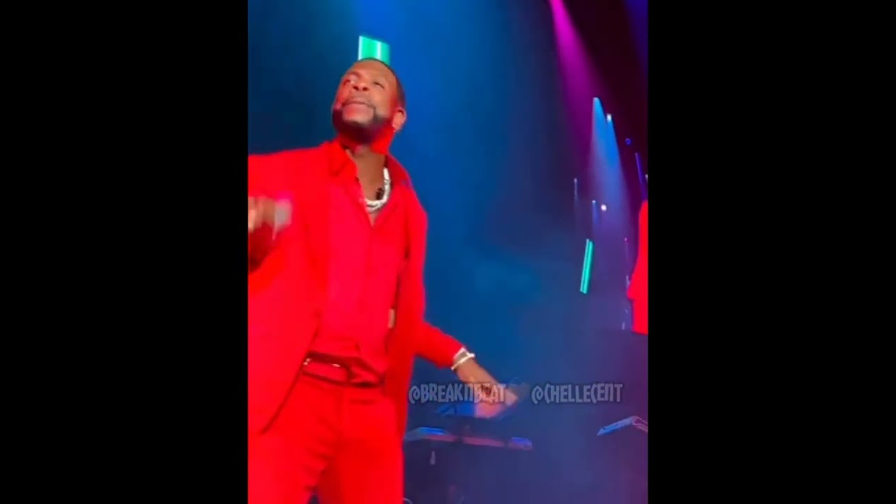 keith sweat red dress Keith Sweat