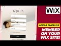 How to Add a Registration Form on WIX | Work-Proof Submit WIX Signup/Login Form! - 2026 (Full Guide)