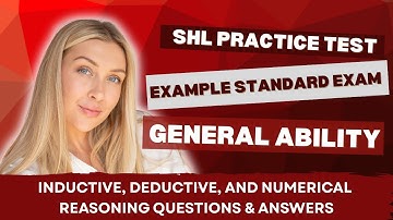 SHL Practice Test – Example Standard General Ability Questions, Answers, and Exam Tips
