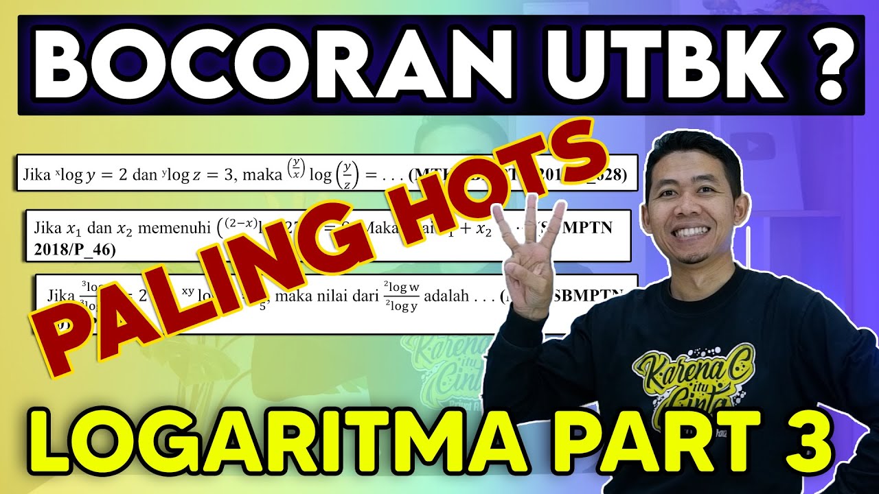BOCORAN SOAL UTBK 2022 - LOGARITMA PASTI MUNCUL