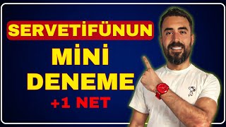 Mi̇ni̇ Deneme 5 Serveti̇fünun Soru Çözümü Ösymde Net Geti̇ri̇r Ayt Edebi̇yat 2024